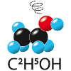 c2h5oh (on clear Tshirts)