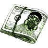 Gasmaske-Dollar