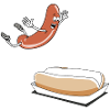 Happy Hot Dog T-Shirt - Power Rangers