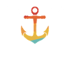 Helgoland mit Anker