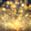 Bright background and glitter