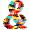 Ampersand (colourful)