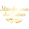 Mitarbeiterin des Jahres (Goldgelb)