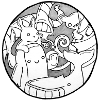 Funny Animal Circle