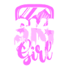 Ski girl