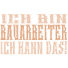 Ich bin Bauarbeiter
