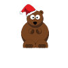 Weihnachten Weihnachtsmann Dezember Bär