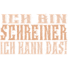 Ich bin Schreiner