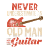 Guitar dad grandpa guitarist