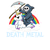 Death Metal Einhorn