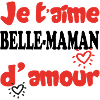 Je t'aime belle-maman d'amour