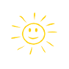 Sun sun laugh face