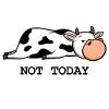 Vache paresseuse - Not today