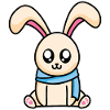 Winter bunny - design