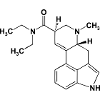 LSD Lysergsäurediethylamid Molekül