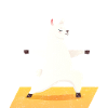 Llamaste | Yoga Llama Design