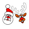 Santa Claus & Reindeer