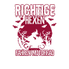 Motorradfahren Hexe Motorrad