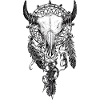 Skull Dreamcatcher Tattoo