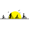 Freizeit - Radtour Familie