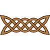 Celtic knot pattern