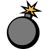 bombe clipart zuender
