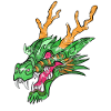 Kali Linux Computer Administrator Tux Dragon Head
