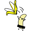 Banana without shell
