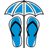 flipflops schirm