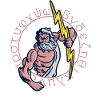 Zeus god lightning greece mythology