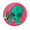 Smoking alien sting