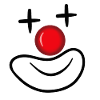 Clown face