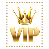 VIP with crown
