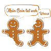 Lebkuchen Weihnachten - Lustiger Spruch