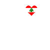 Lebanon Heartbeat heartbeat Lebanese flag