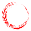 Circle Design Style New Red