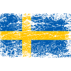 Sweden flag used look Malmo