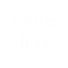 more less white