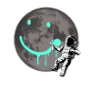 Astronaut Spray Moon Sprayer Graffiti Space All
