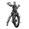 Skull Biker