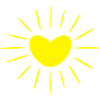 Sommer - Sonne Herz