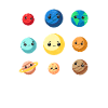 Astronaut planet universe space galaxy
