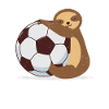 faultier Fußball