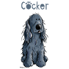 Drôle Cocker Spaniel