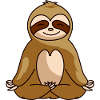 Sloth relax chill relax cadeau