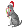 Christmas weasel