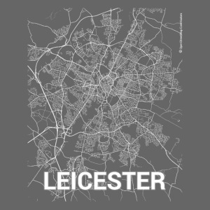 Leicester city map and streets