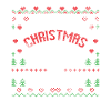 Tracteur de Noël Noël moche