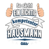 Kompetenter Hausmann Geschenk