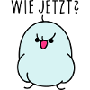 Fragender Vogel